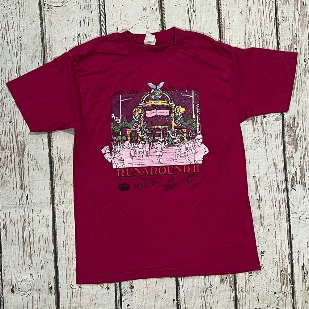 Vintage World's Fair 1984 New Orleans Louisiana Travel Tourism Tshirt